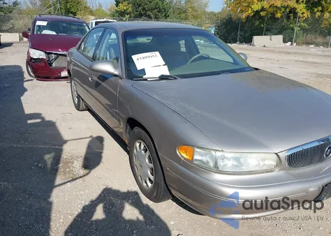 1998 Buick Century Custom from USA, damaged, VIN 2G4WS52MXW1611356